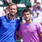 Daniil Medvedev and Carlos Alcaraz, Indian Wells 2024