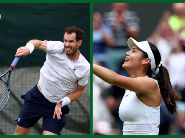 Andy Murray and Emma Raducanu