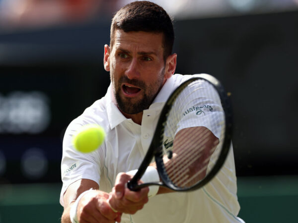 Novak Djokovic at Wimbledon 2024