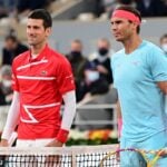 Novak Djokovic and Rafael Nadal