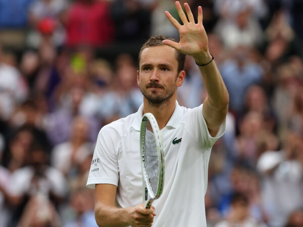 Medvedev 2024 Wimbledon | Action Plus / Panoramic