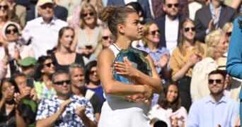 Jasmine Paolini Wimbledon final 2024 | Chryslene Caillaud / Panoramic