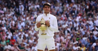 Alcaraz Wimbledon champion 2024 | Antoine Couvercelle / Panoramic