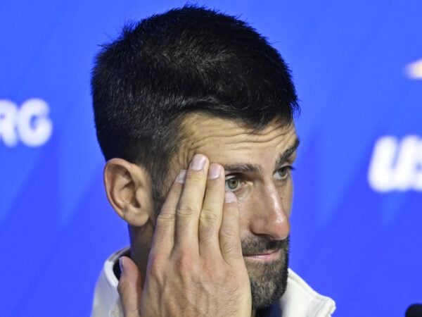 Novak Djokovic US Open press