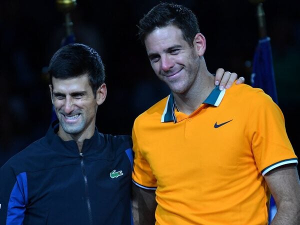 Novak Djokovic and Juan Martin del Potro