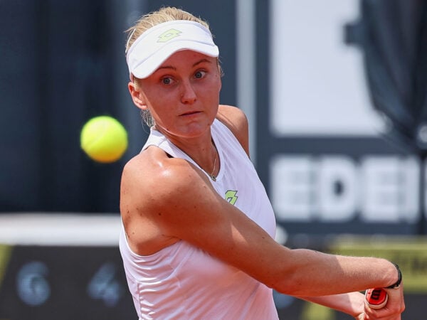 July 24, 2023, Hamburg, Hamburg, Germany: POLINA KUDERMETOVA in action during the HAMBURG EUROPEAN OPEN - Hamburg - Womens Tennis, WTA250 || 273399_0019 1st 2nd ball Clay court day europe Germany hamburg ladies match of Outdoor PRESS QUALIFYING Singles sports tenis tennis the Tournament Turnier WINNER WOMENS WTA WTA250 zagency zcontractphotographer zlast24 zselect zsports ZTENNIS Zuma ZUMAPRESS.com zwire