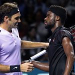 Roger Federer and Frances Tiafoe