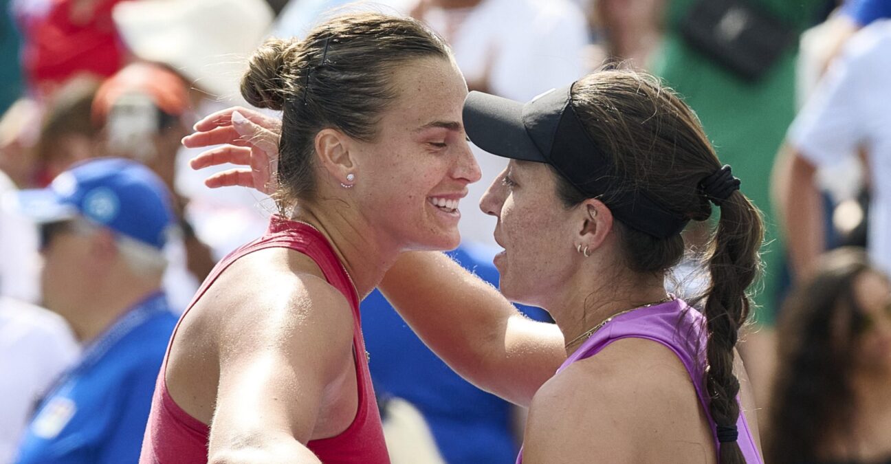 Aryna Sabalenka and Jessica Pegula