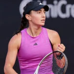 July 25, 2024, Iasi, Iasi, Romania: Elina Avanesyan celebrate the win during the UNICREDIT IASI OPEN Iasi, Romanias - Womens Tennis, WTA250 TENNIS : NICREDIT IASI OPEN - WTA250 - 25/07/2024 || 294022_0038 all ball Ballsport center Clay court Damen Elina europa europe FINAL ladies PRESS ROMANIA semi Singles sports tennis TOUR Tournament Turnier Women WOMENS WTA WTA250 zagency zcontractphotographer zlast24 zselect zsports ZTENNIS Zuma ZUMAPRESS.com zwire