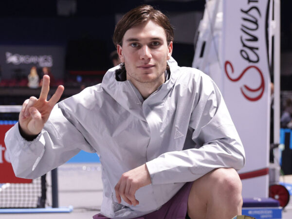 VIENNA,AUSTRIA,27.OCT.24 - TENNIS - ATP World Tour, Erste Bank Open. Image shows Jack Draper (GBR). Keywords: trophy. || 299396_0338