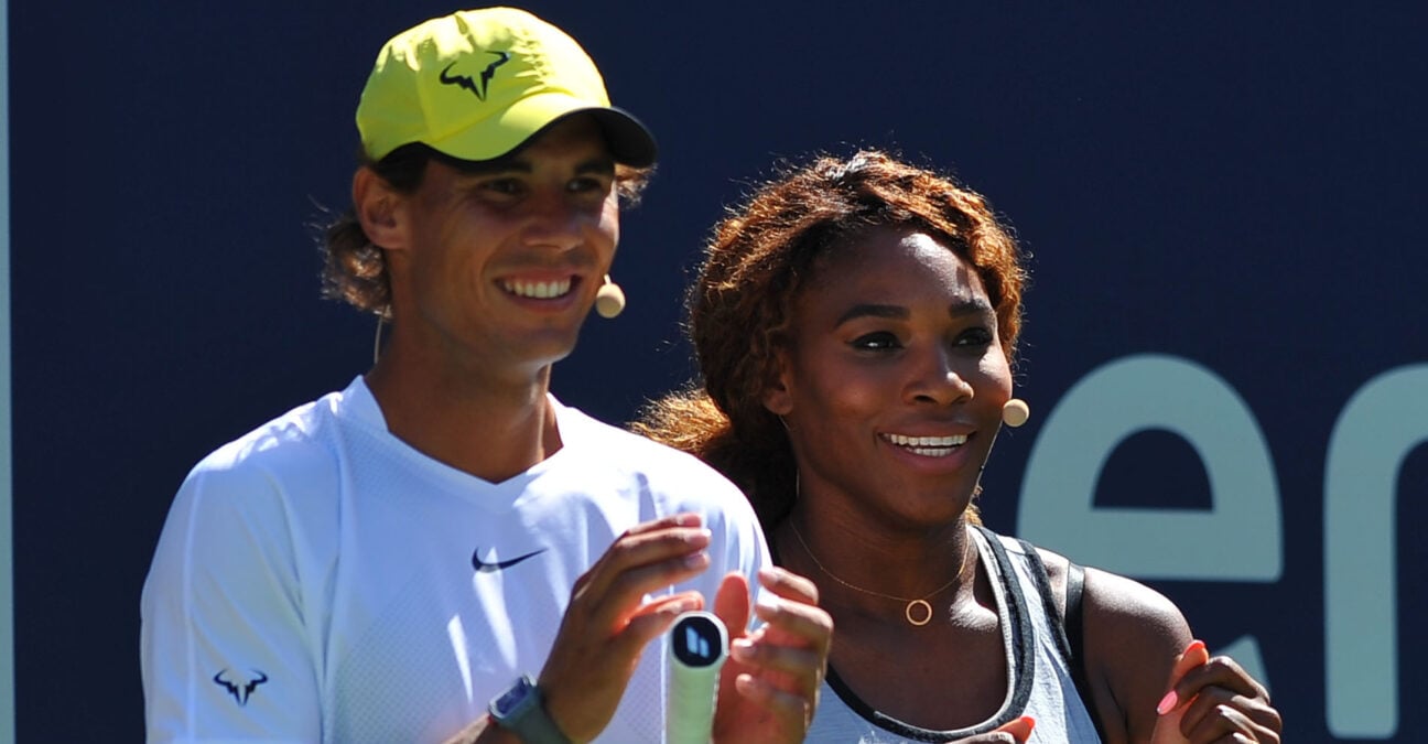 Rafael Nadal (Esp) and Serena WIlliams (USA)