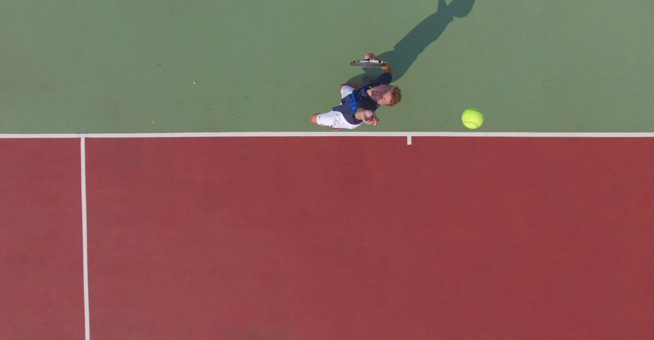 Tennis serve
