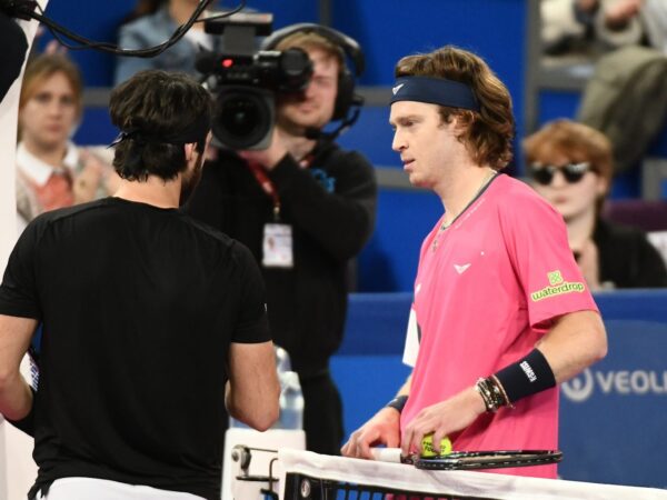 Andrey Rublev et Nikoloz Basilashvili, Montpellier 2025