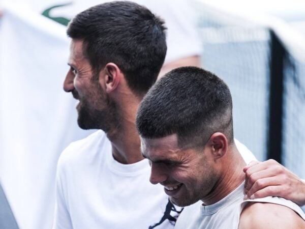 Novak Djokovic and Carlos Alcaraz, Australian Open 2025