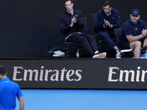 Novak Djokovic and his team