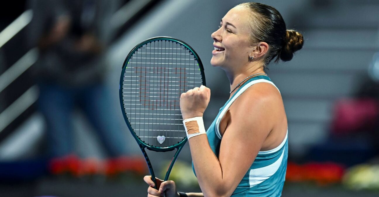 Amanda Anisimova wins the 2025 Qatar Open title