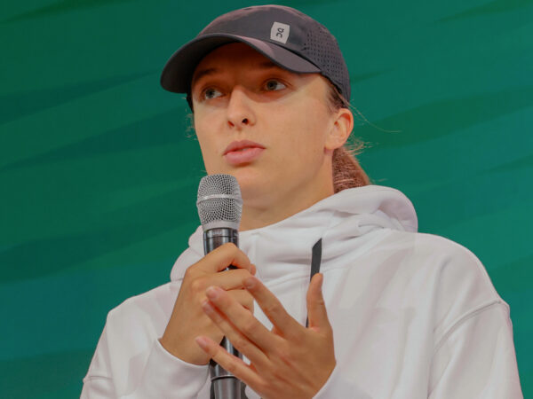 May 23, 2024, Paris, Paris, France: Iga Swiatek (Roland Garros 2023 winner) during the draw of Roland Garros 2024, at Roland Garros Stadium - on May 23 2024.Paris - France