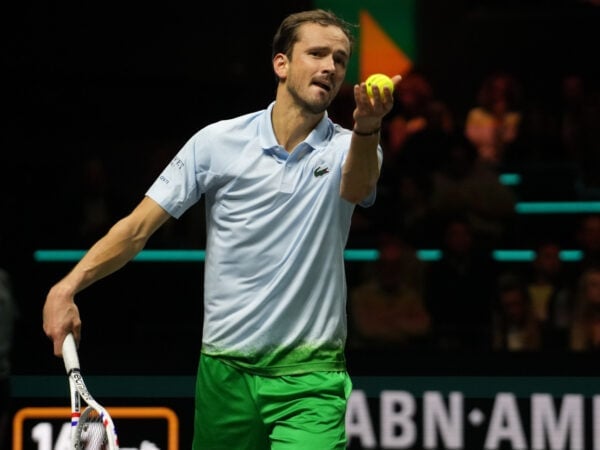 Daniil Medvedev during the ABN AMRO Open 2025, ATP 500 Tennis 16 eme Finale event on 5 FEBRUARY 2025 in Rotterdam, Netherlands - Photo Laurent Lairys / PsnewZ