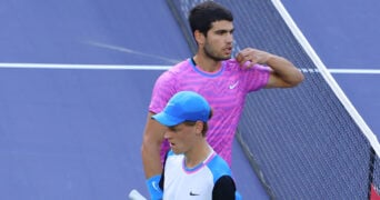 Carlos Alcaraz (Spa) defeated Jannik Sinner