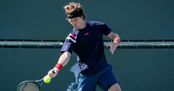 Andrey Rublev, Indian Wells, 2025