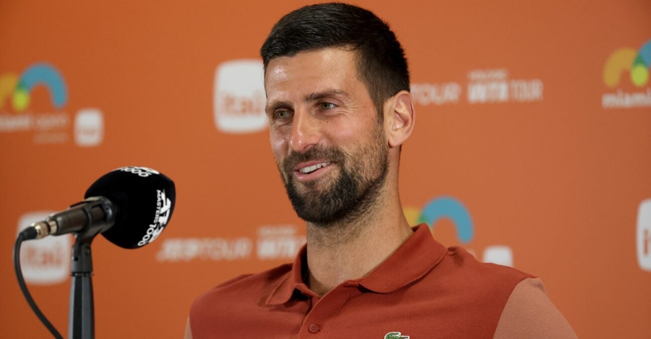 Novak Djokovic in Miami