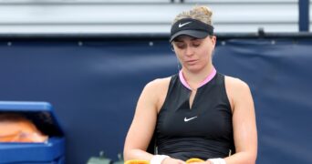 Paula Badosa Miami injury 2025