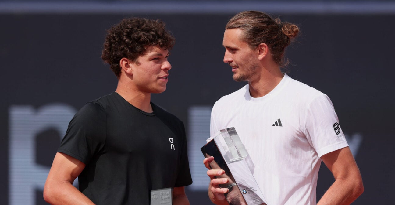Alexander Zverev and Ben Shelton, Munich 2025