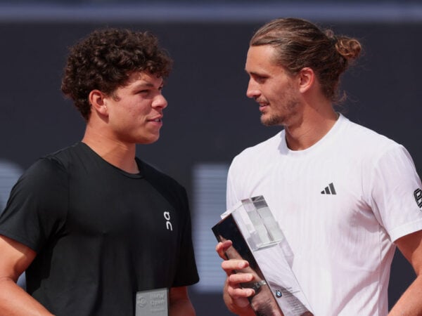 Alexander Zverev and Ben Shelton, Munich 2025
