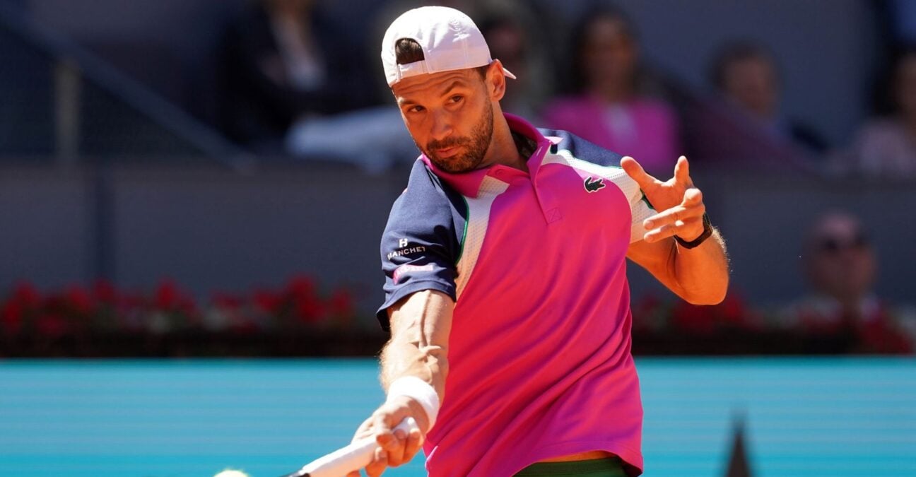 Grigor Dimitrov, Madrid Masters, 2025