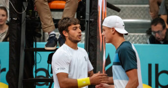 Holger Rune and Flavio Cobolli, Madrid 2025