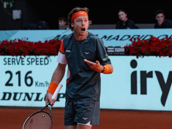 Andrey Rublev Madrid 2025