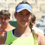 Tennis - Roland Garros 2022 - Finale dames juniors - victoire de Lucie Havlickova - republique Tcheque - contre Solana Sierra - Argentine