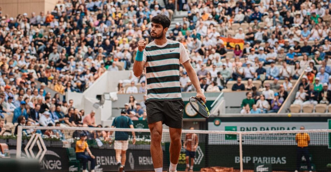 Carlos Alcaraz, Roland-Garros, 2025