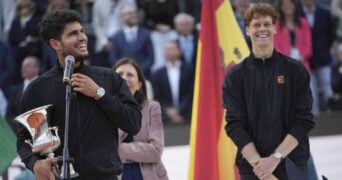 Alcaraz and Sinner, Rome 2025