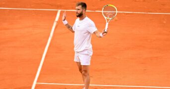 Corentin Moutet, Roland-Garros 2025 | © Dante Badano / Psnewz