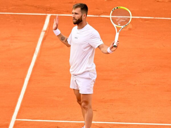 Corentin Moutet, Roland-Garros 2025 | © Dante Badano / Psnewz