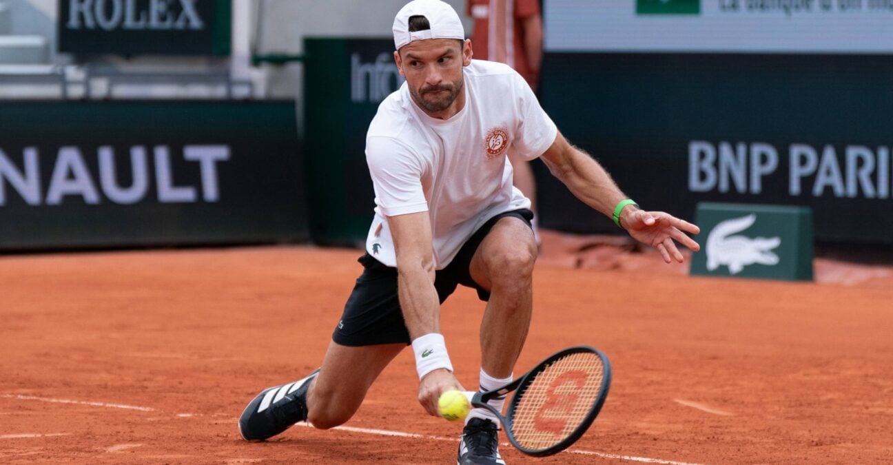 Grigor Dimitrov, Roland-Garros, 2025