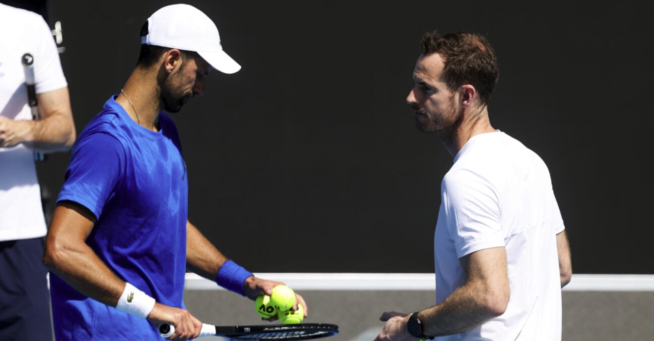 Djokovic and Murray 2025