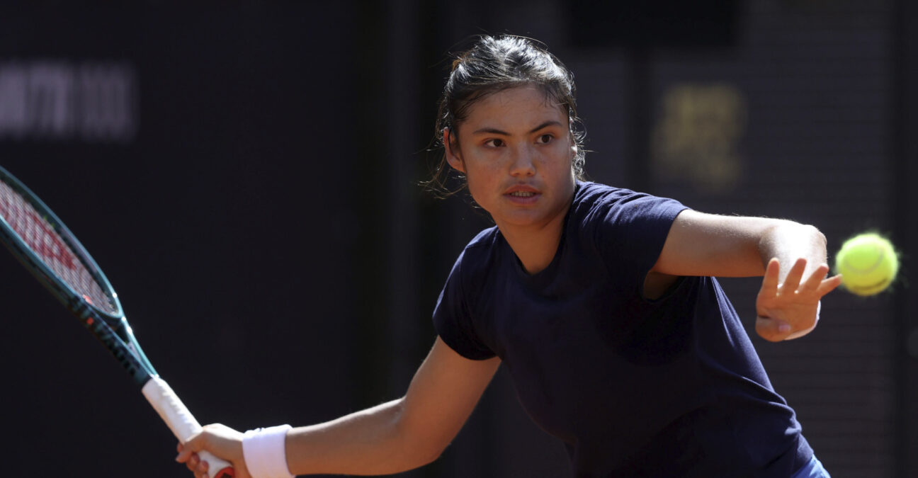 Emma Raducanu Rome 2025