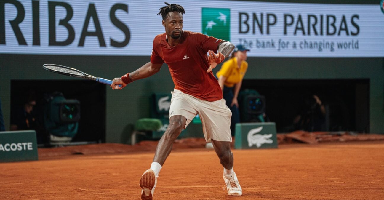 Gael Monfils Roland-Garros 2025