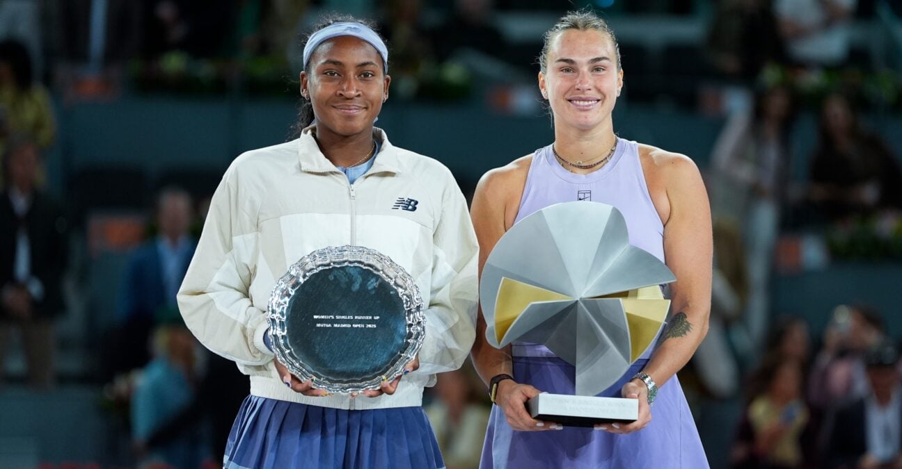 Coco Gauff and Aryna Sabalenka
