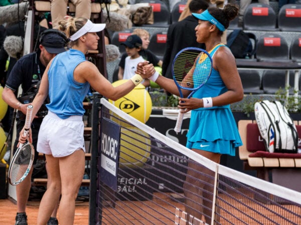 Viktoria Golubic and Naomi Osaka, Rome 2025