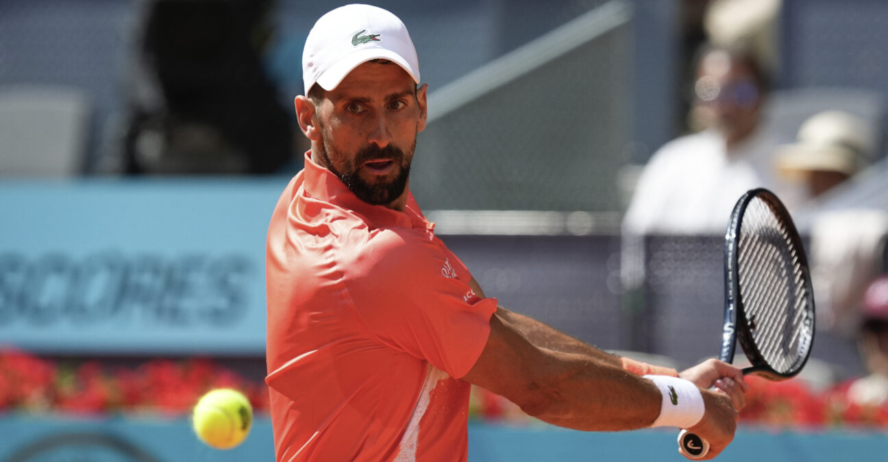 Novak Djokovic Madrid 2025