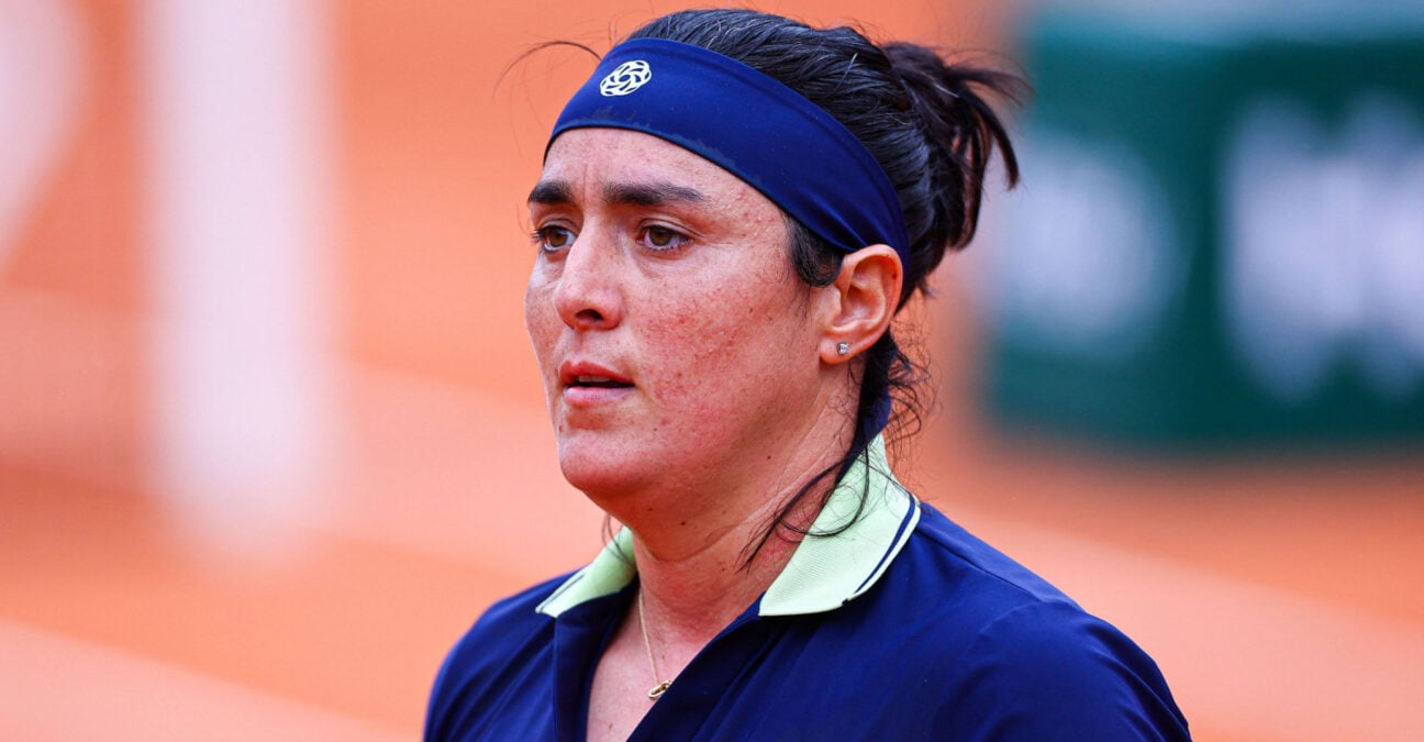 2025.05.27 Paryz French Open Roland Garros 2025 Magdalena Frech - Ons Jabeur N/z Ons Jabeur Foto Pawel Andrachiewicz / PressFocus 2025.05.27 Paris Tennis French Open Roland Garros 2025 Magdalena Frech - Ons Jabeur Ons Jabeur