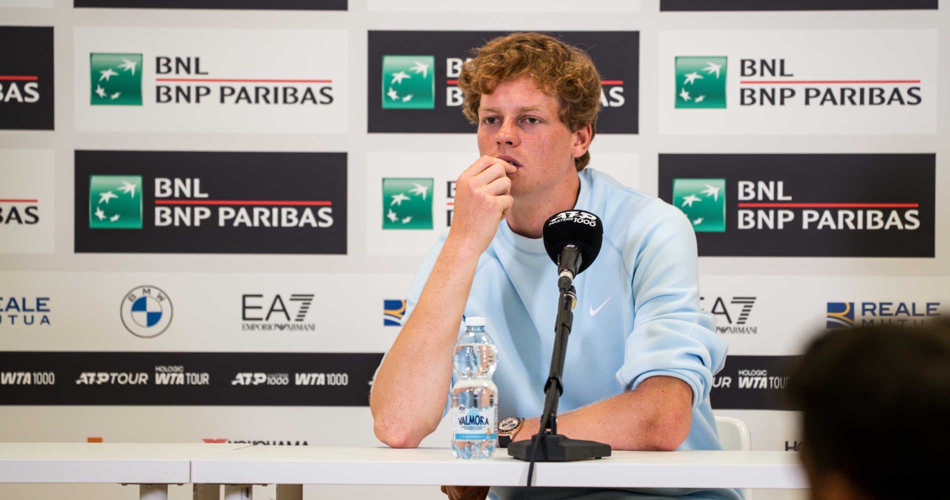 Jannik Sinner, Rome 2025, press conference