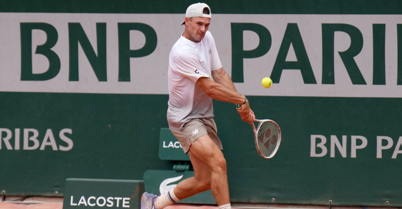 PARIS,FRANCE,25.MAY.25 - TENNIS - ATP World Tour, French Open, Roland Garros, Grand Slam. Image shows Tommy Paul (USA).