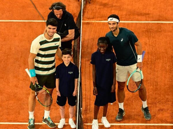 Carlos Alcaraz and Lorenzo Musetti, Roland-Garros, 2025
