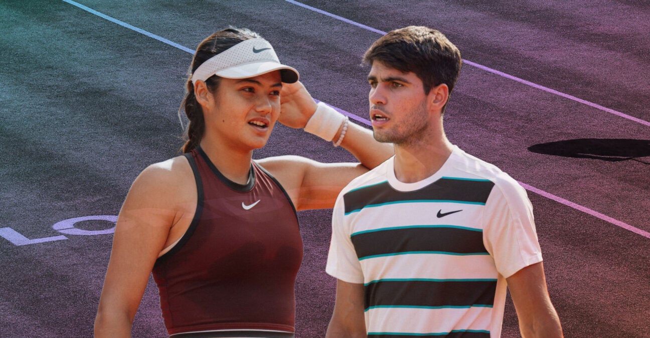 Emma Raducanu and Carlos Alcaraz