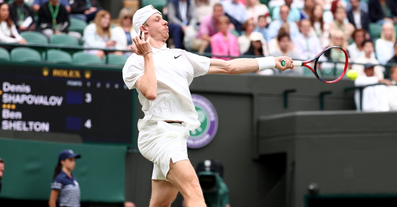 Denis Shapovalov Wimbledon 2024