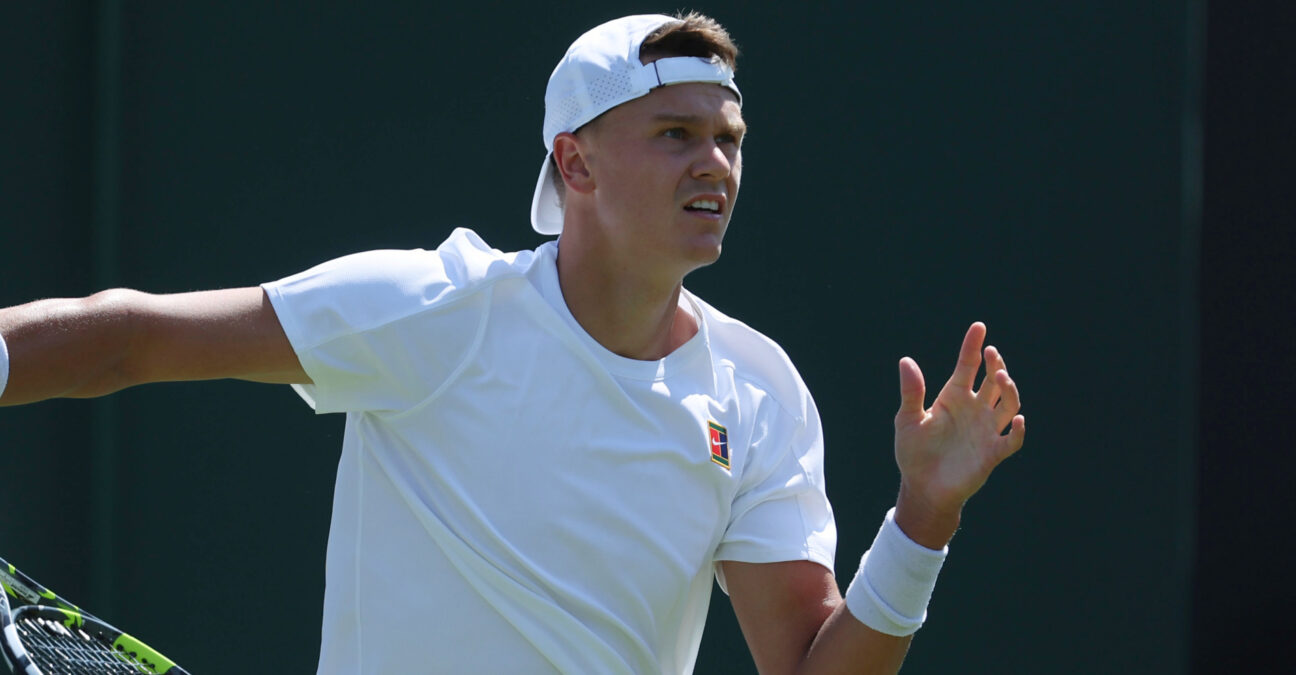 Holger Rune at Wimbledon 2025